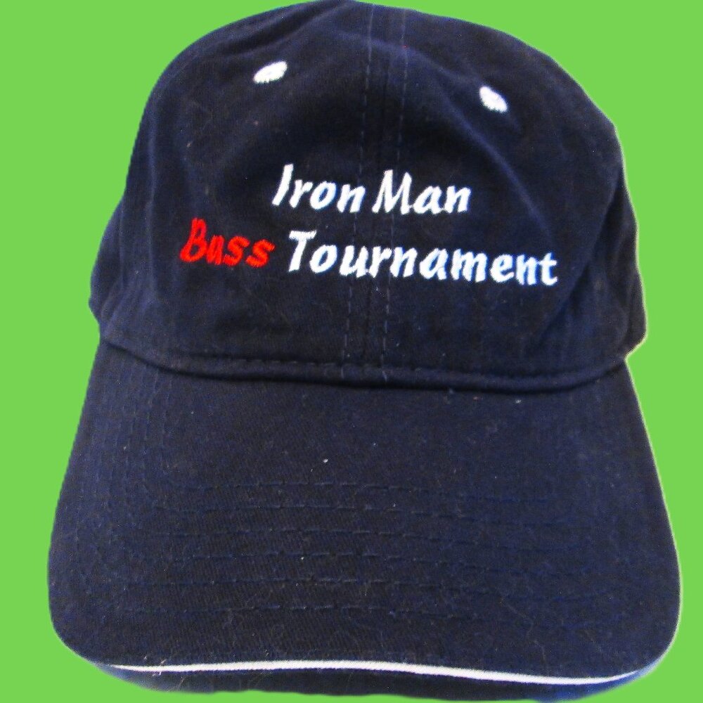 Iron Man Bass Tournament men's Otto cap, one size fits all,22 1/2"